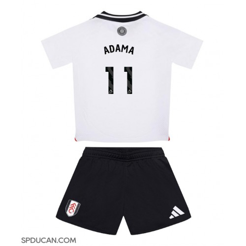 Dječji Nogometni Dres Fulham Adama Traore #11 Domaci 2024-25 Kratak Rukav (+ Kratke hlače)